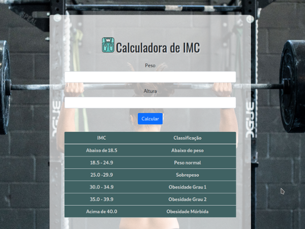 Calculadora de IMC